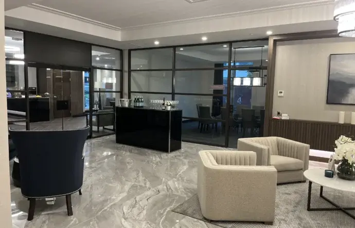 Operable and demountable partition wall installation in New York City